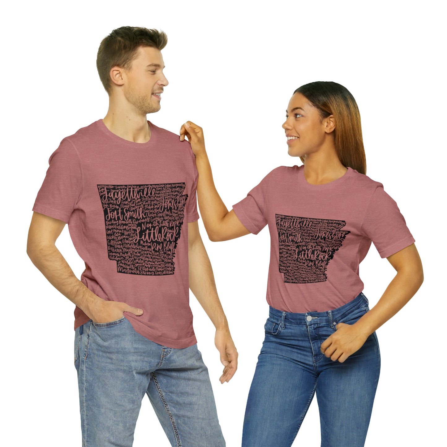 Arkansas Unisex Jersey Short Sleeve Tee
