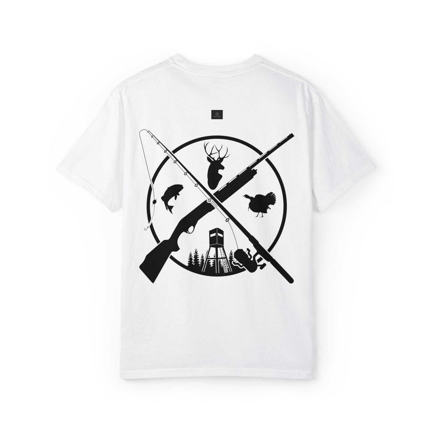 Hunting solves most of my problems Short Sleeve Tee