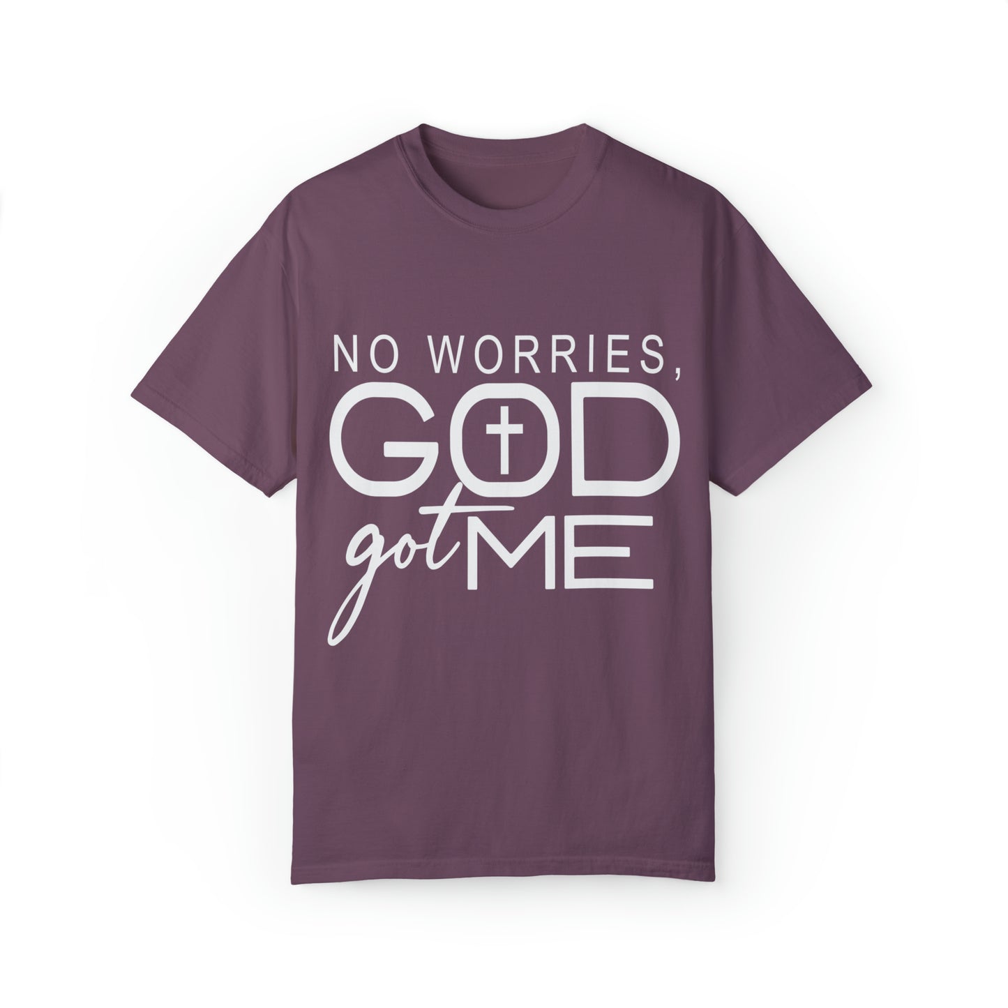 Gods got me  Unisex Garment-Dyed T-shirt