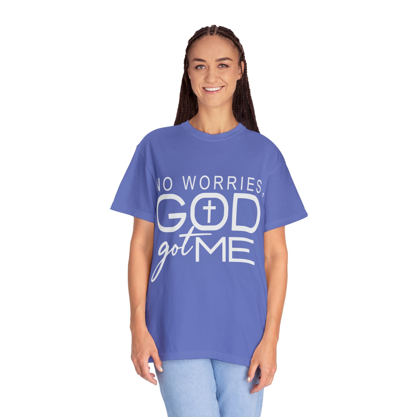 Gods got me  Unisex Garment-Dyed T-shirt