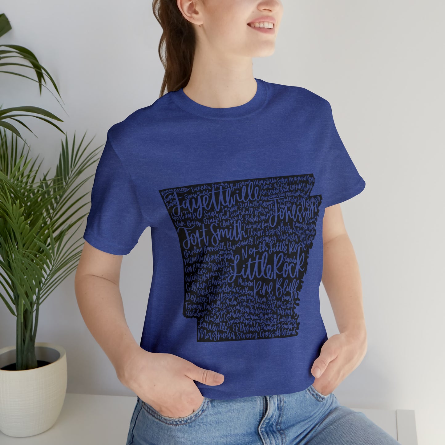 Arkansas Unisex Jersey Short Sleeve Tee