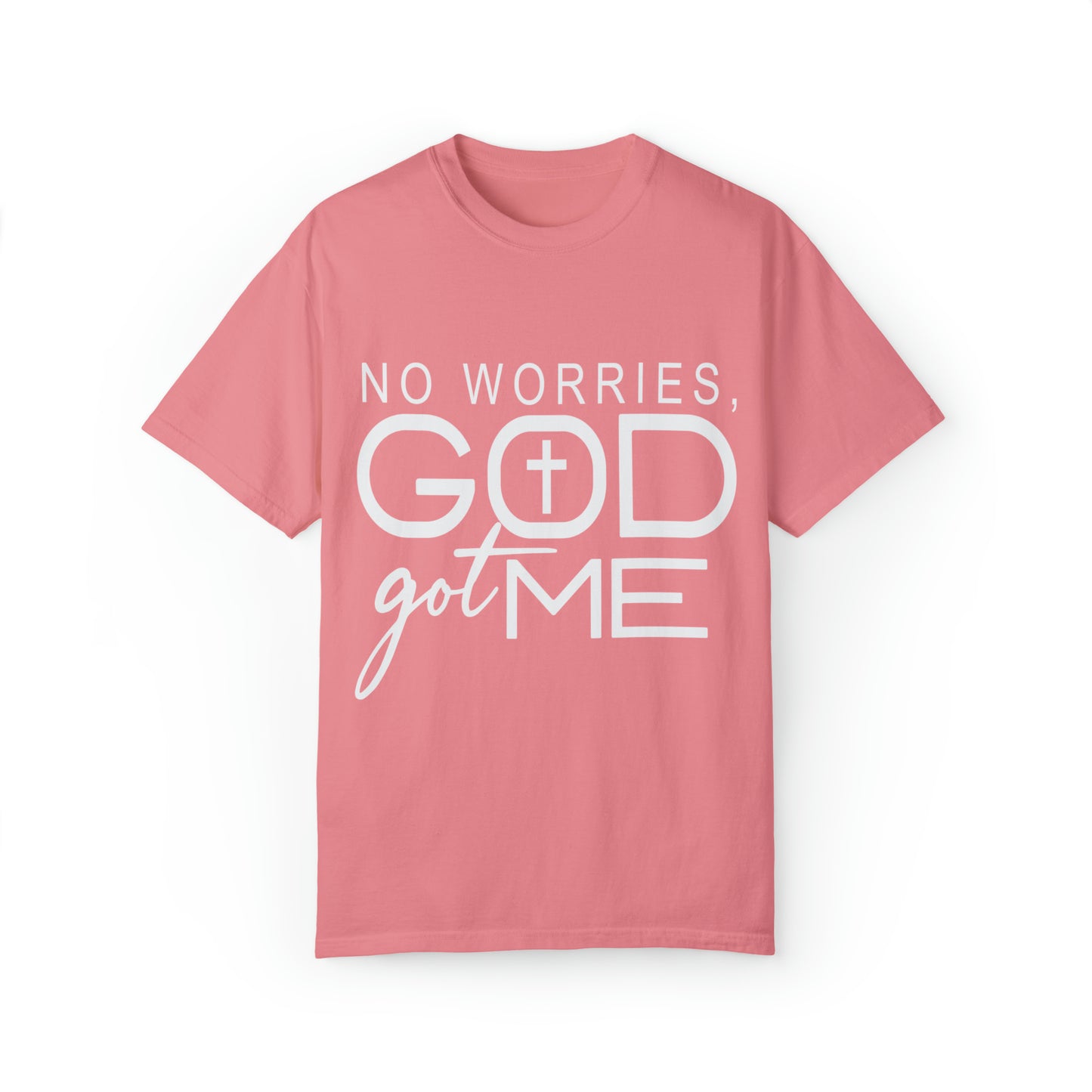 Gods got me  Unisex Garment-Dyed T-shirt