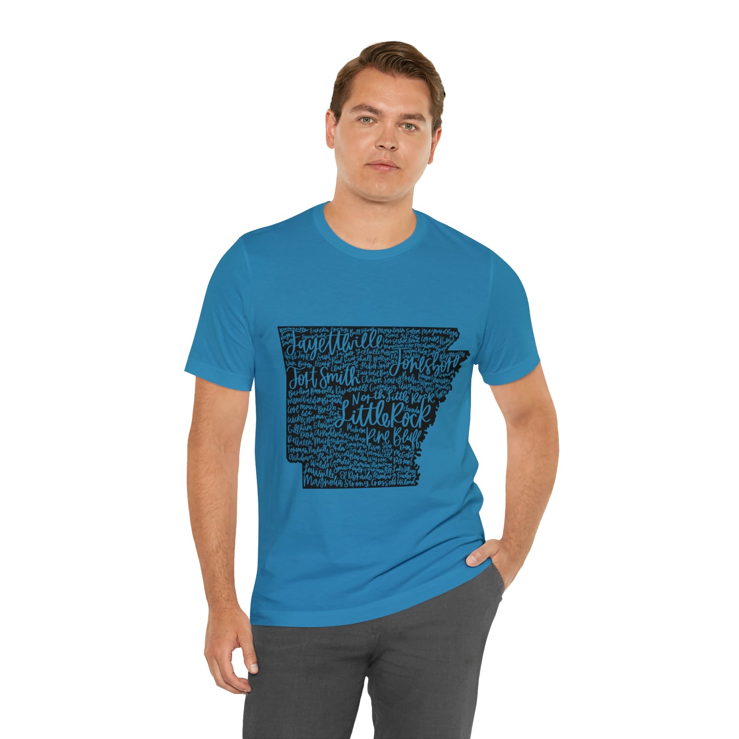 Arkansas Unisex Jersey Short Sleeve Tee