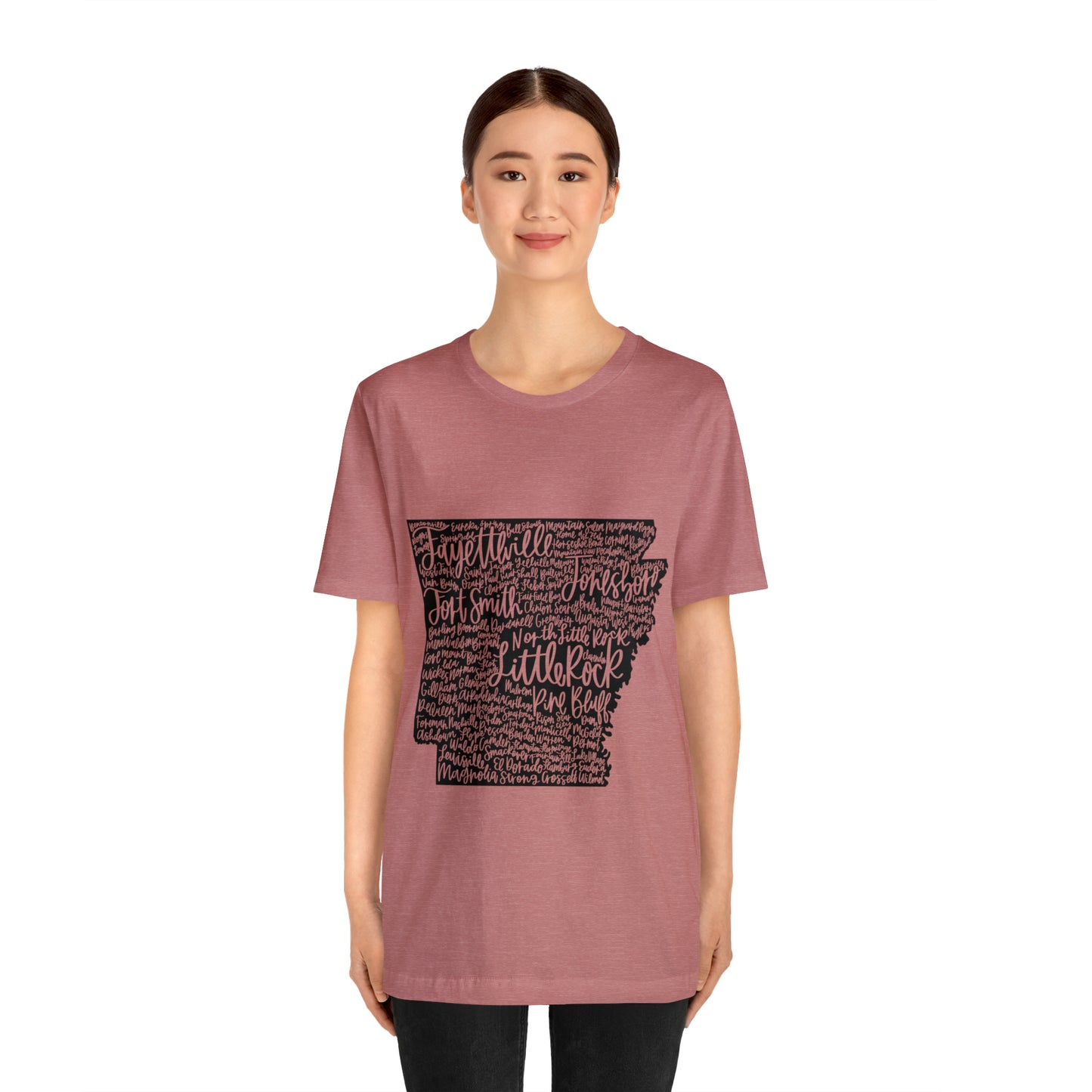 Arkansas Unisex Jersey Short Sleeve Tee