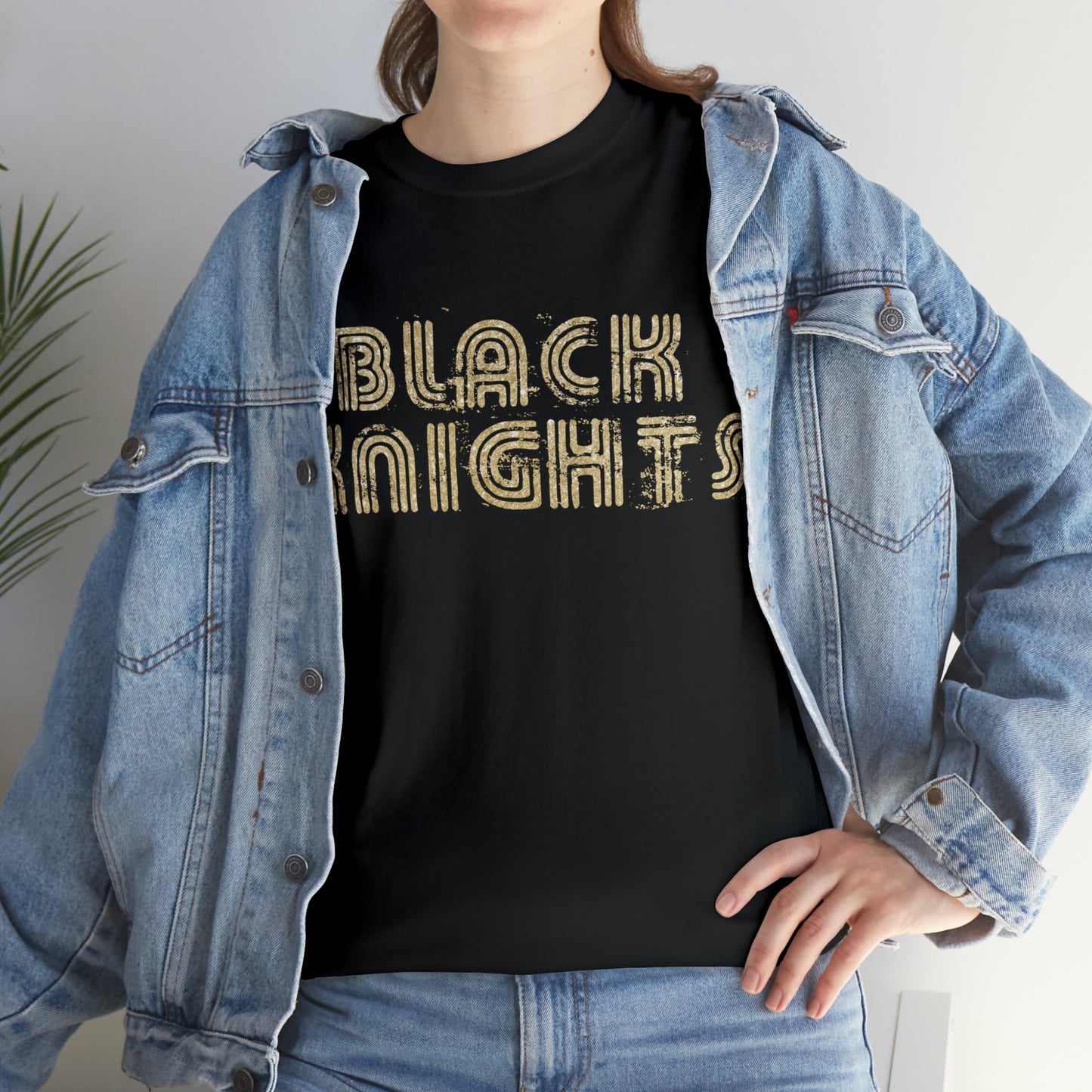 Black Knights Heavy Cotton Tee