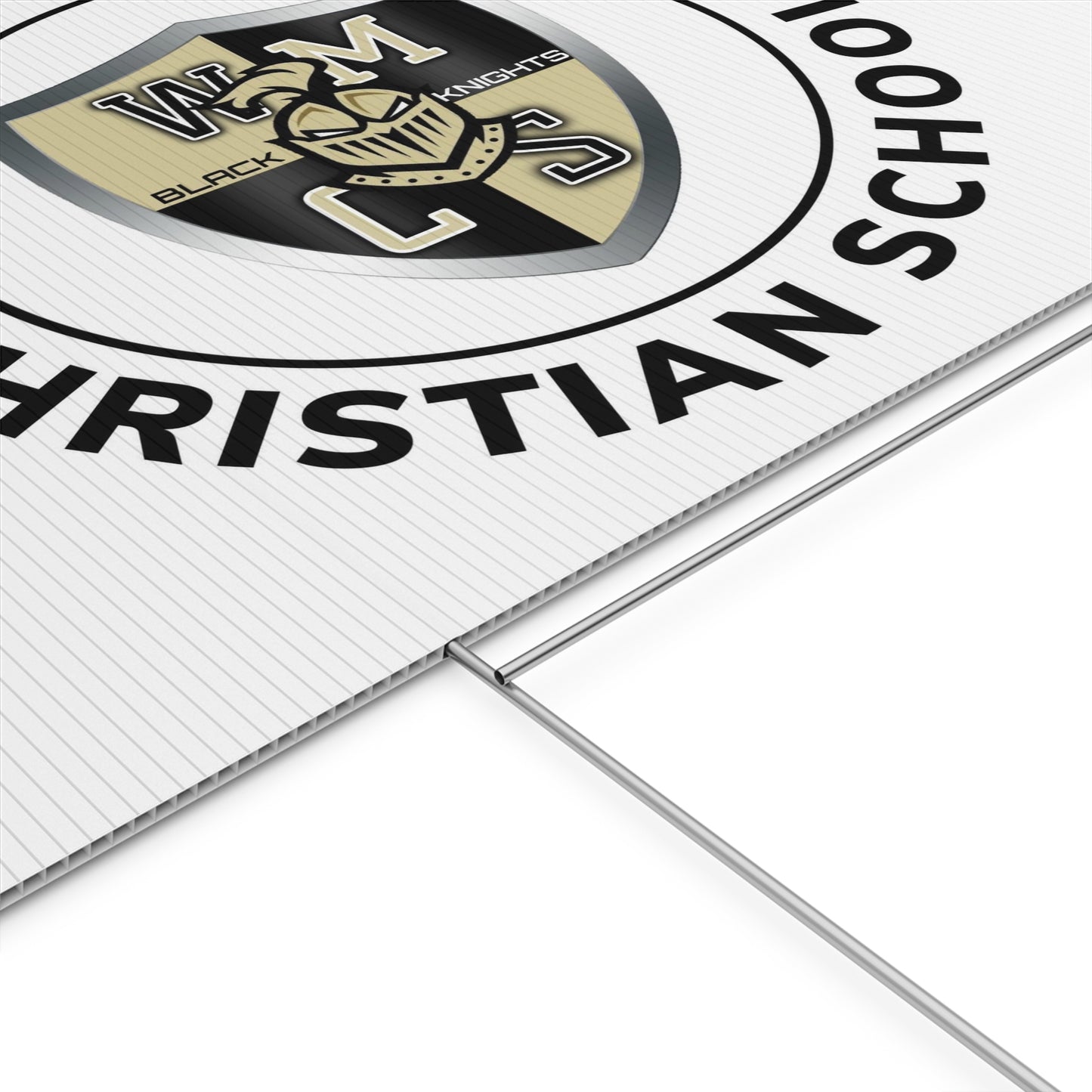 Plastic Yard Sign
