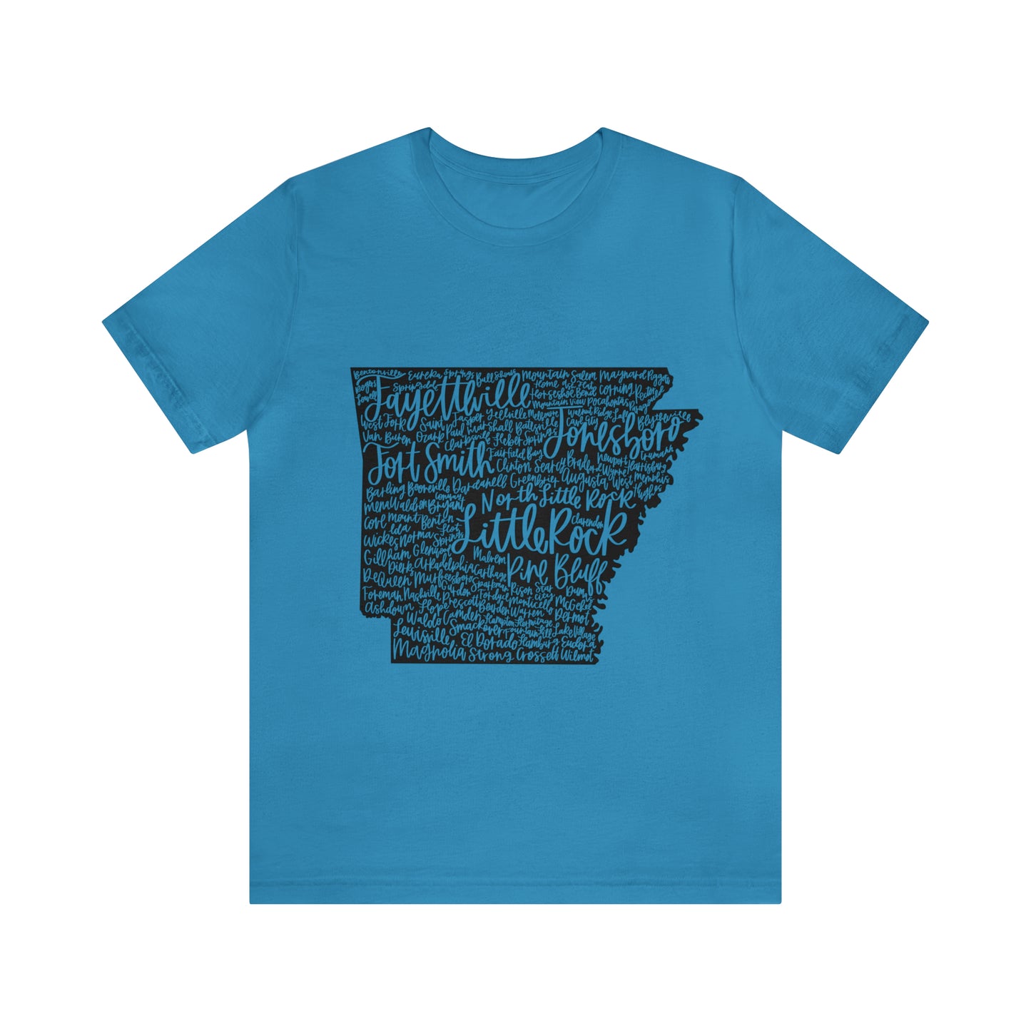 Arkansas Unisex Jersey Short Sleeve Tee