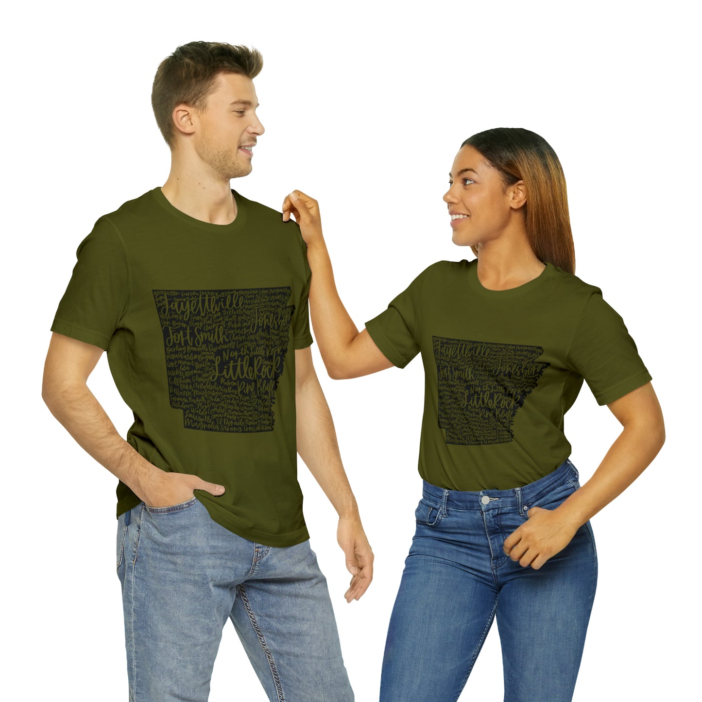 Arkansas Unisex Jersey Short Sleeve Tee