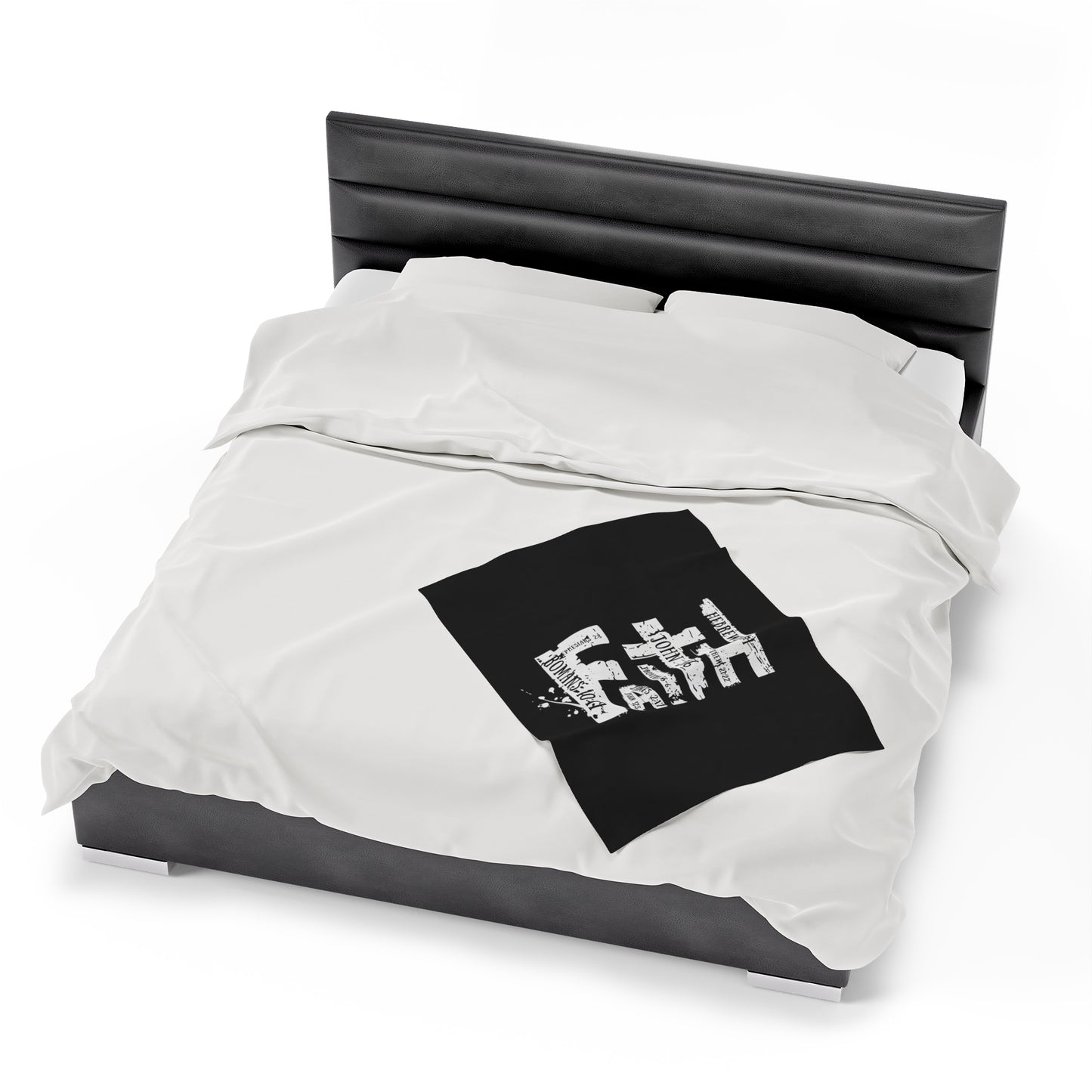 FAITH Velveteen Plush Blanket