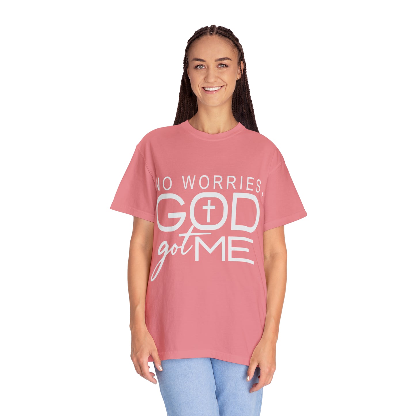 Gods got me  Unisex Garment-Dyed T-shirt