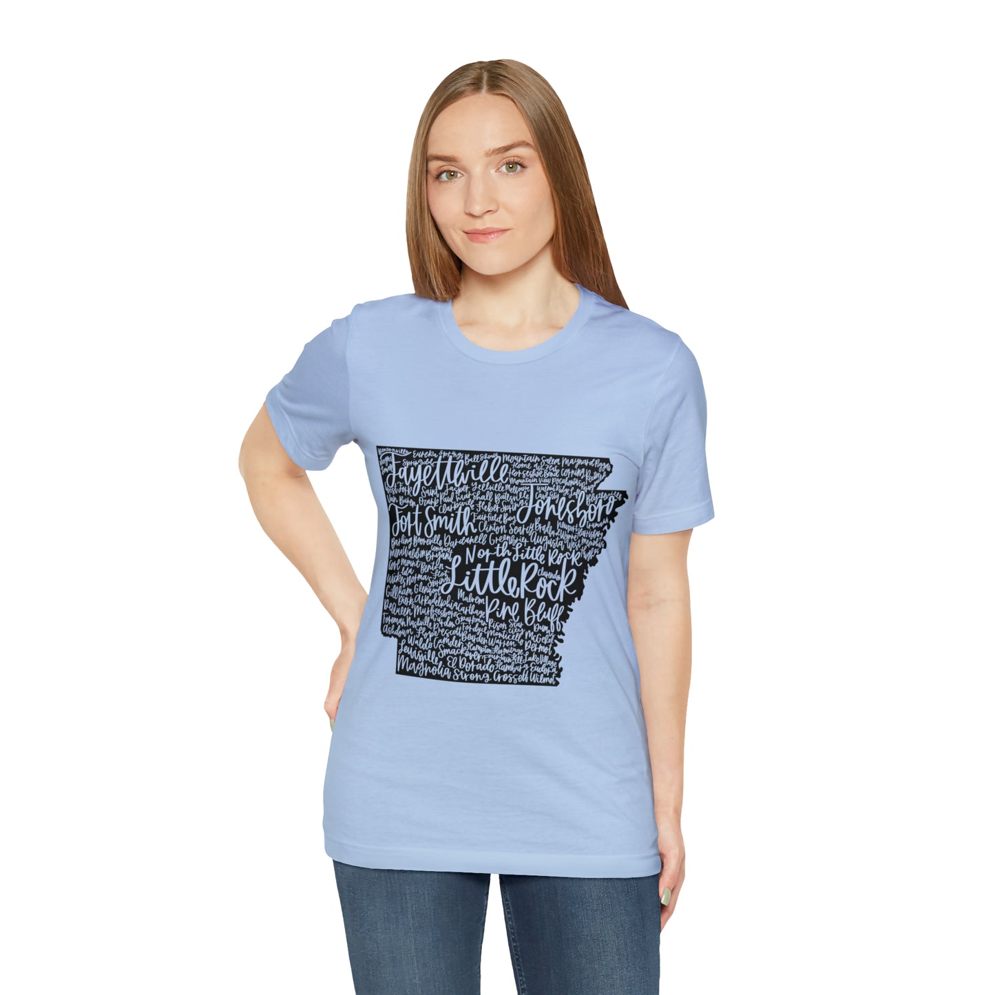 Arkansas Unisex Jersey Short Sleeve Tee