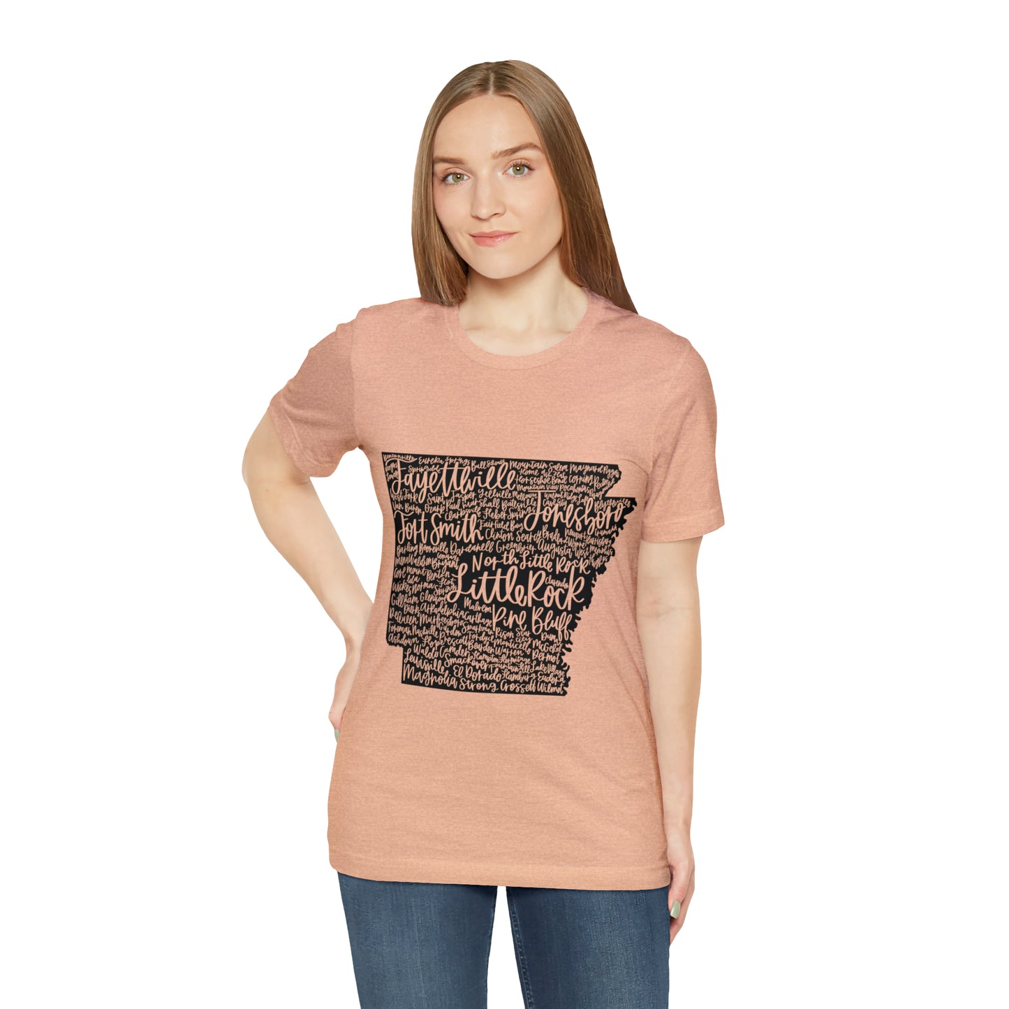 Arkansas Unisex Jersey Short Sleeve Tee