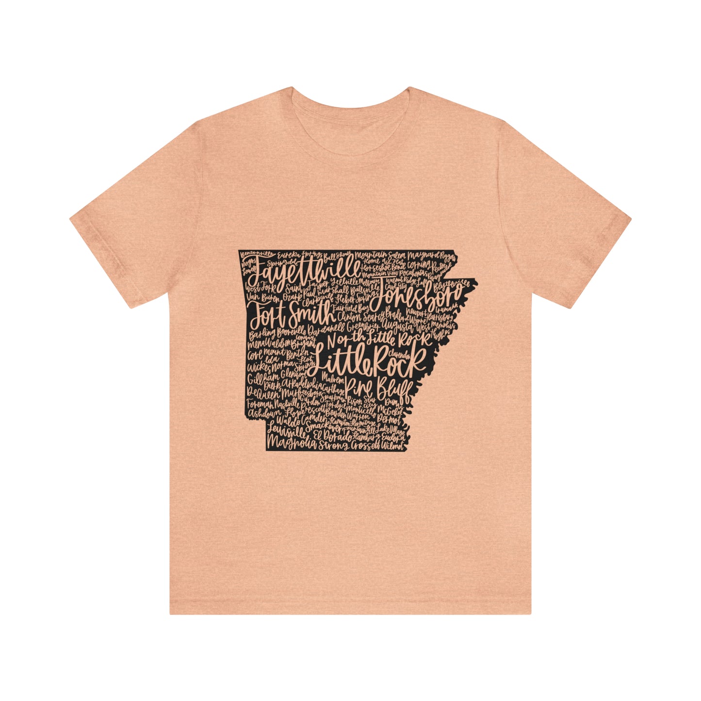 Arkansas Unisex Jersey Short Sleeve Tee