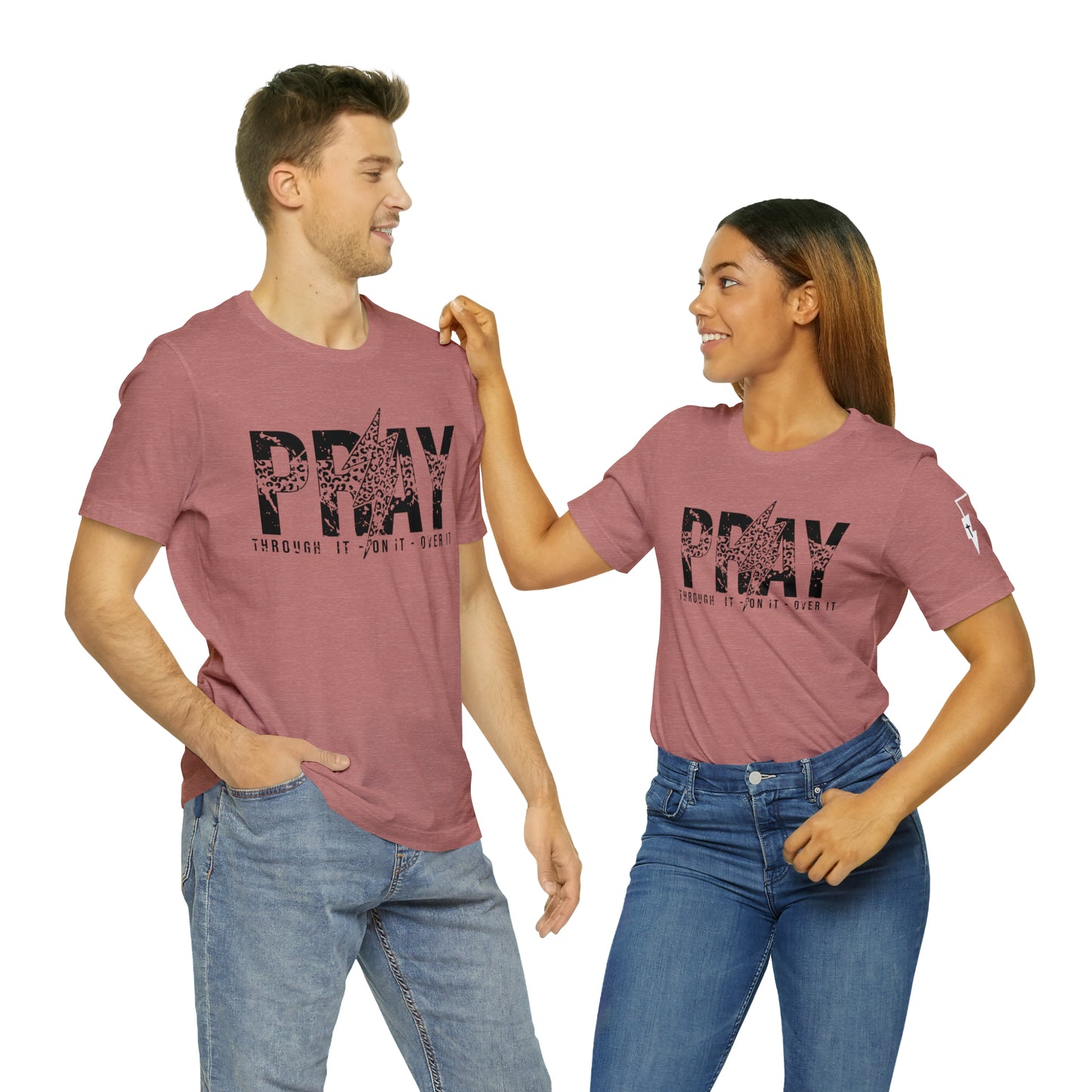 Pray Bolt Sleeve Tee