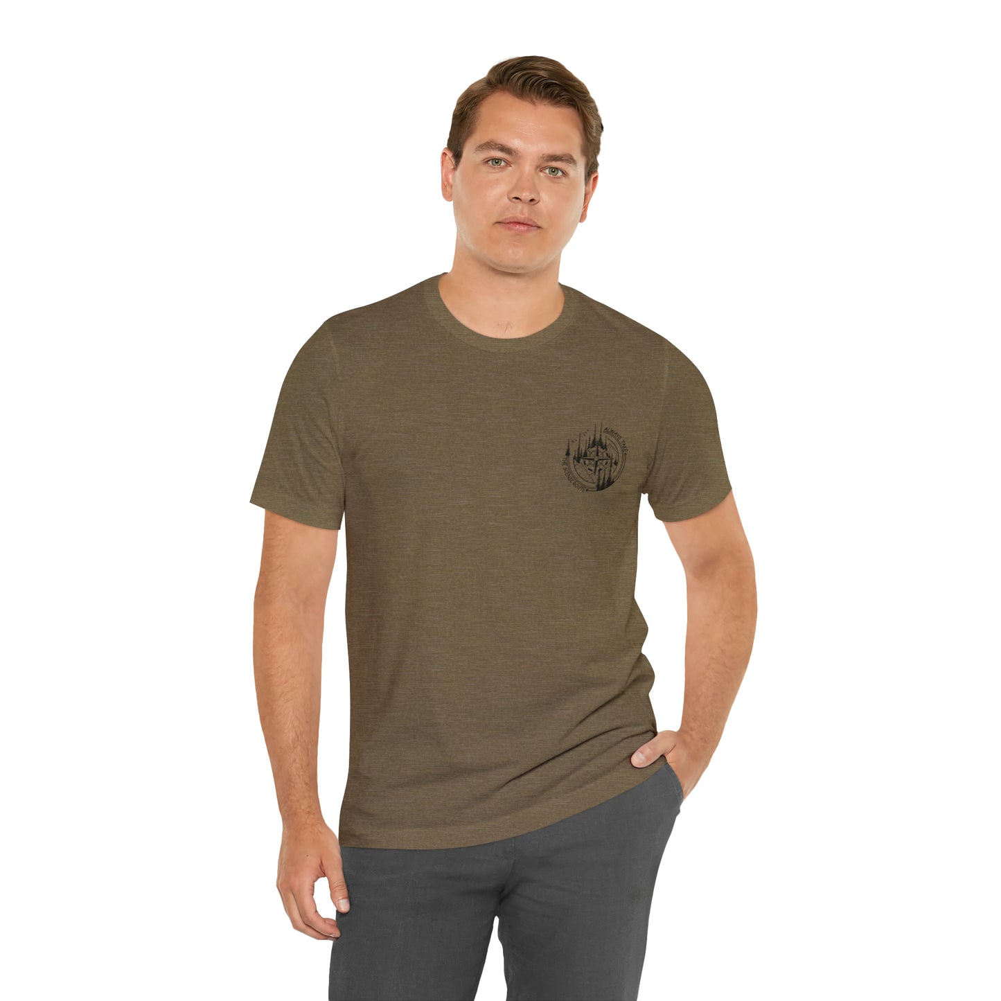 Let us thank Him for our food- Hunting Short Sleeve Tee