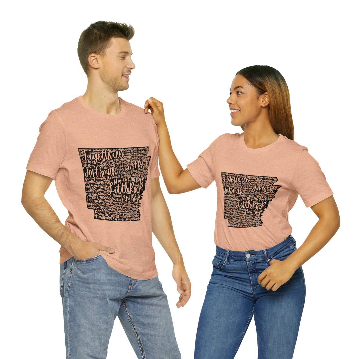 Arkansas Unisex Jersey Short Sleeve Tee