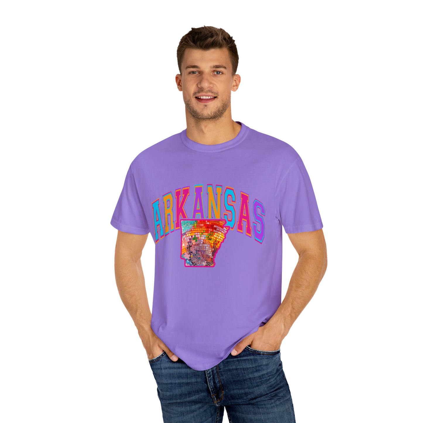 Arkansas Disco Garment-Dyed T-shirt