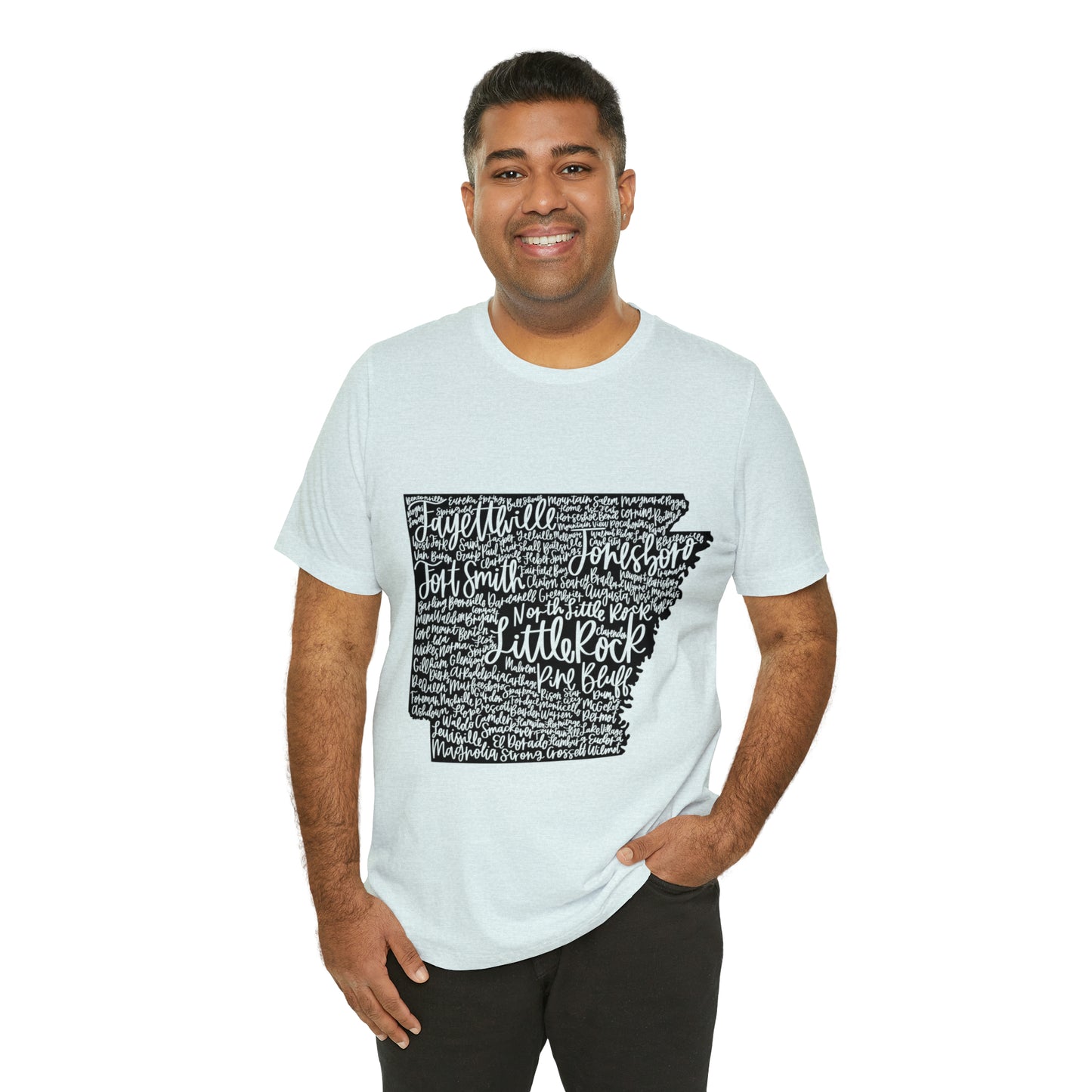 Arkansas Unisex Jersey Short Sleeve Tee