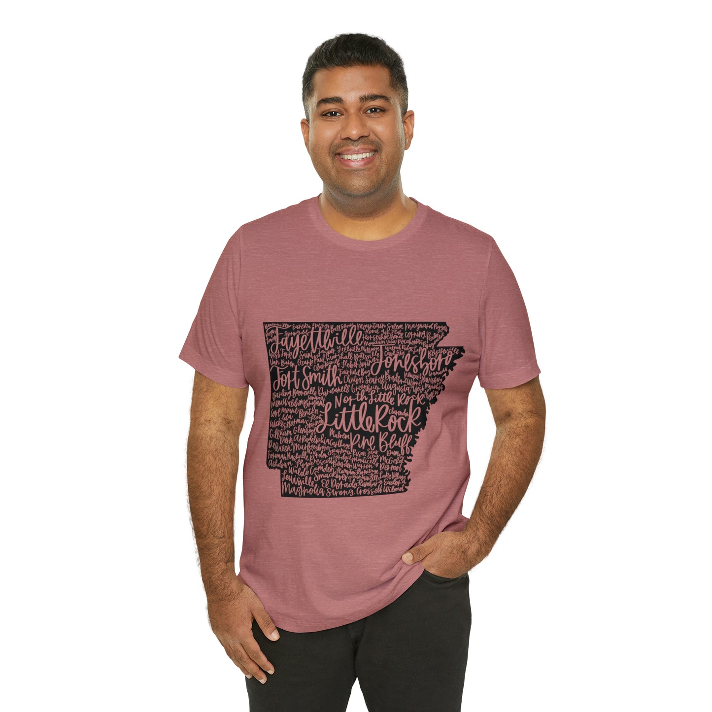 Arkansas Unisex Jersey Short Sleeve Tee