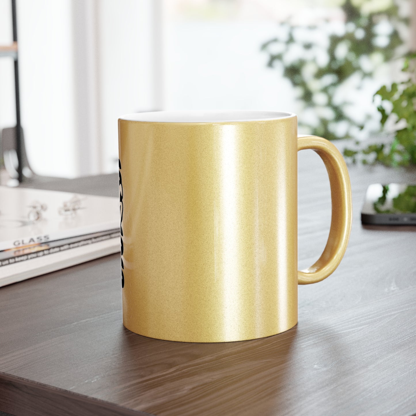 KNIGHTS Metallic Mug (Silver\Gold)