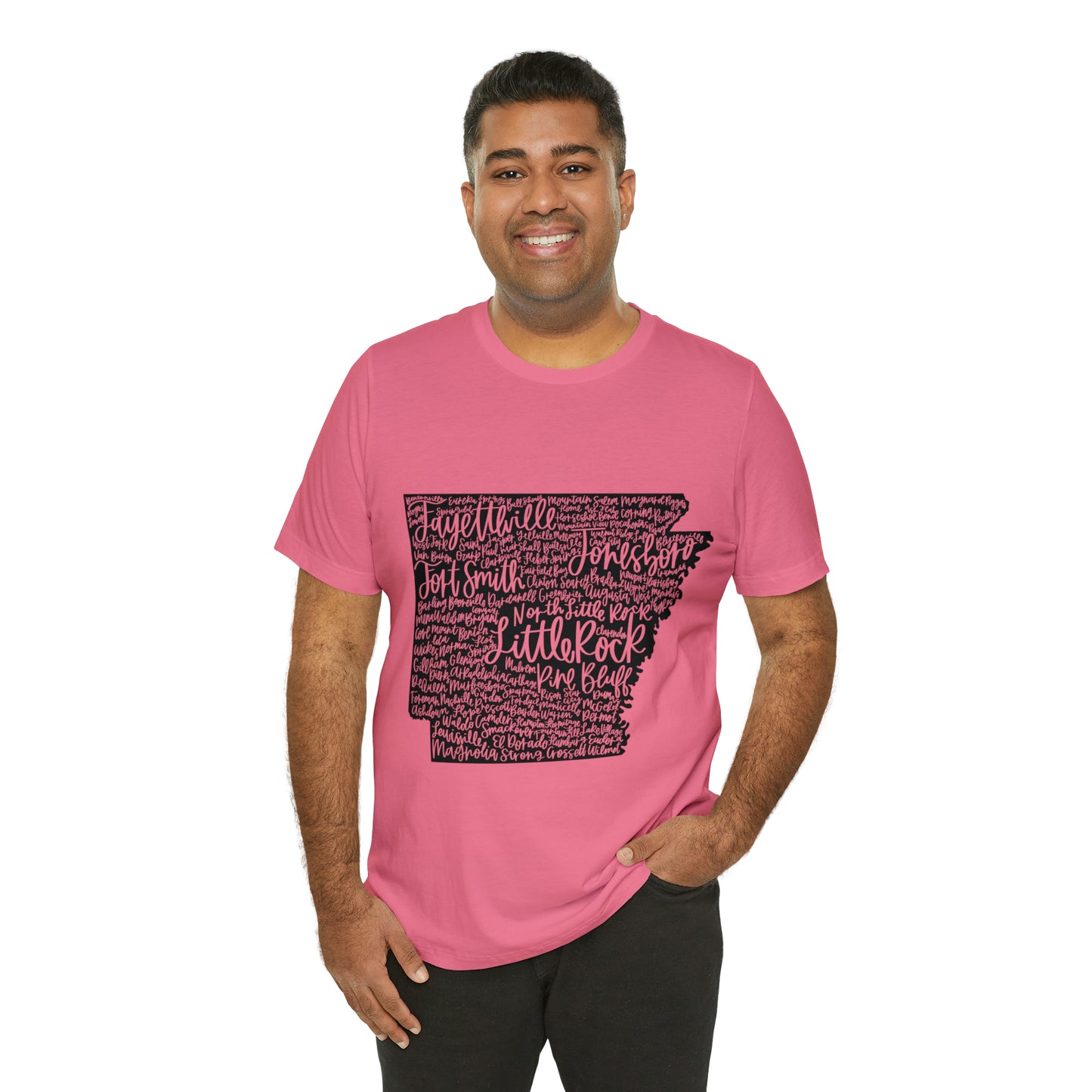 Arkansas Unisex Jersey Short Sleeve Tee