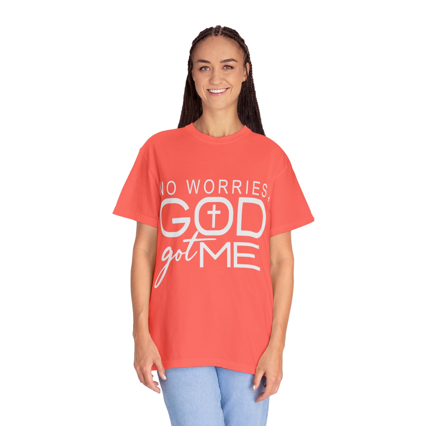 Gods got me  Unisex Garment-Dyed T-shirt
