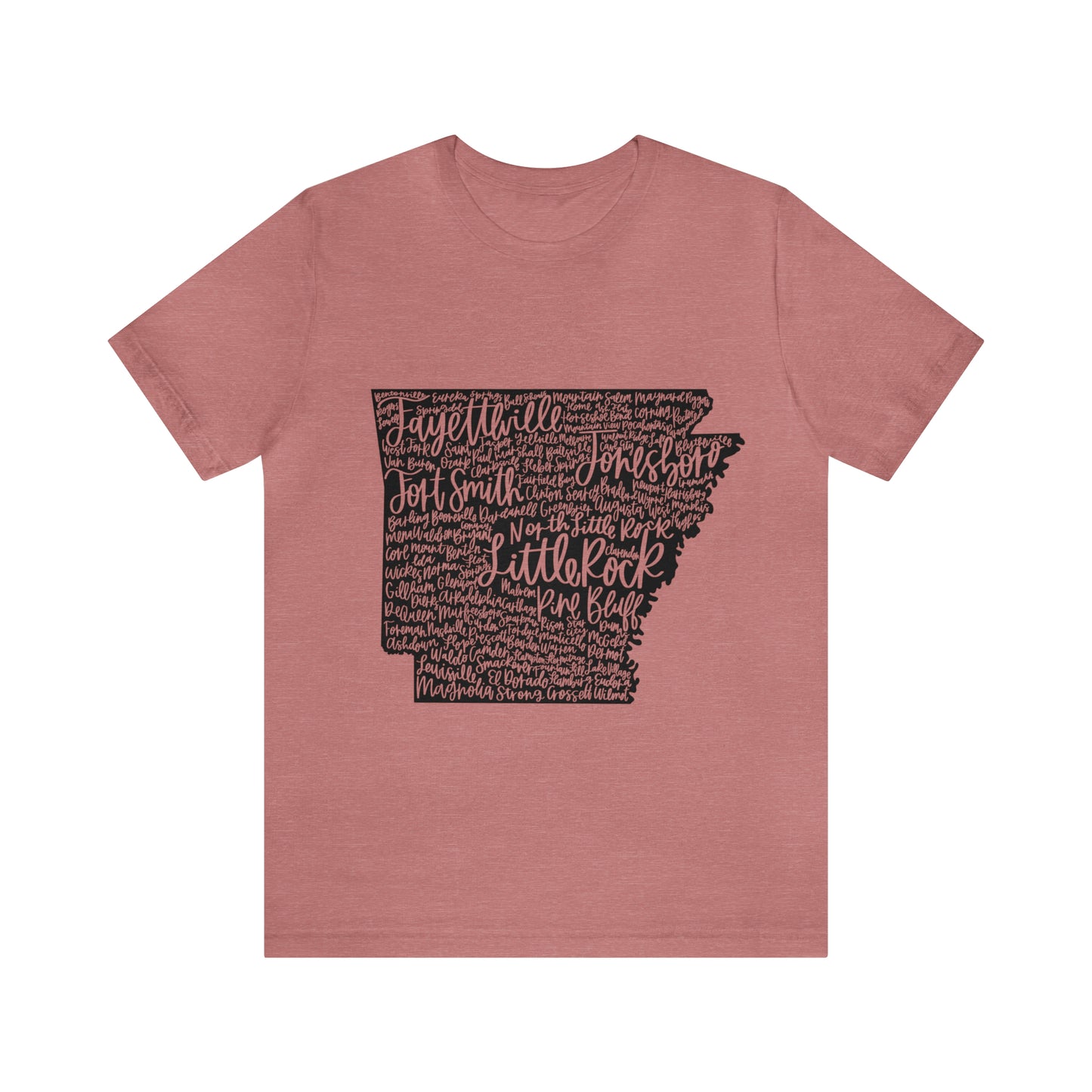 Arkansas Unisex Jersey Short Sleeve Tee