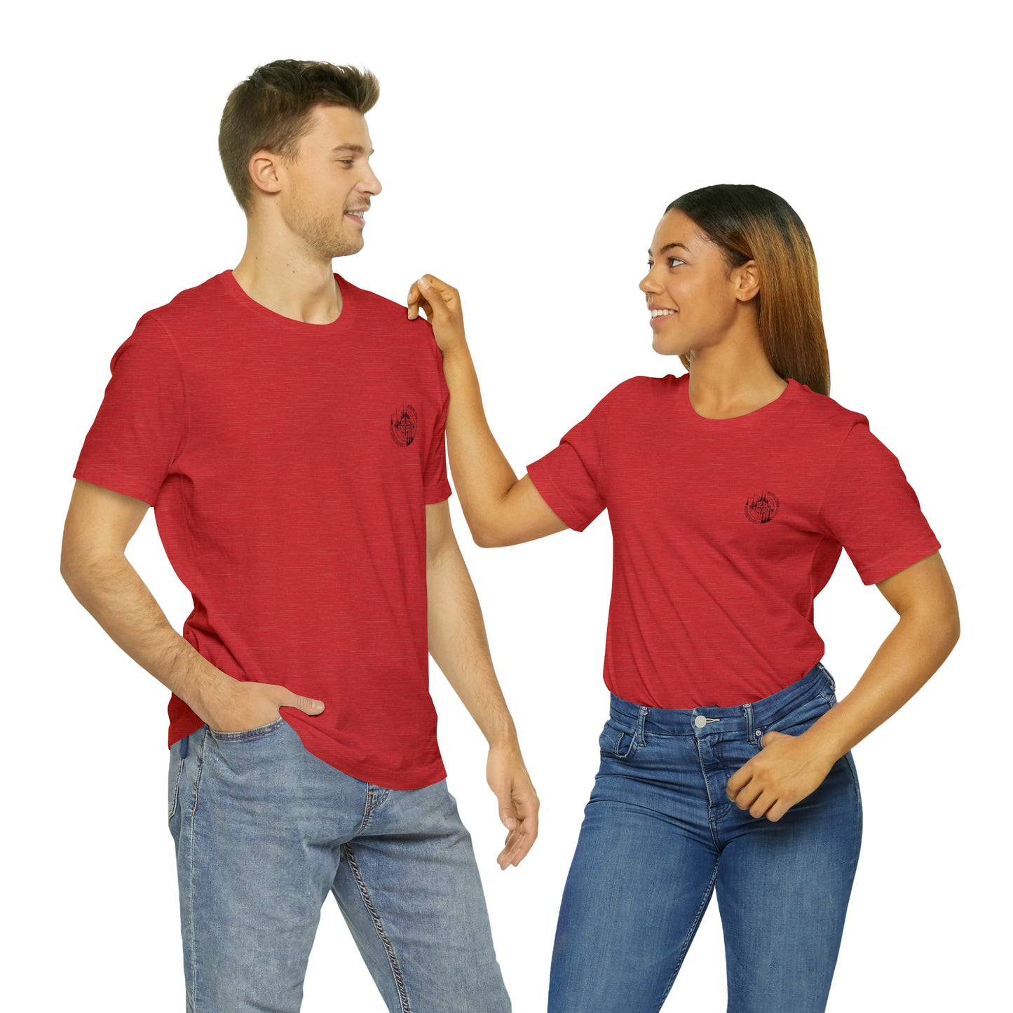 Your lucky I'm Here fishing shirt, Jersey Short Sleeve Tee