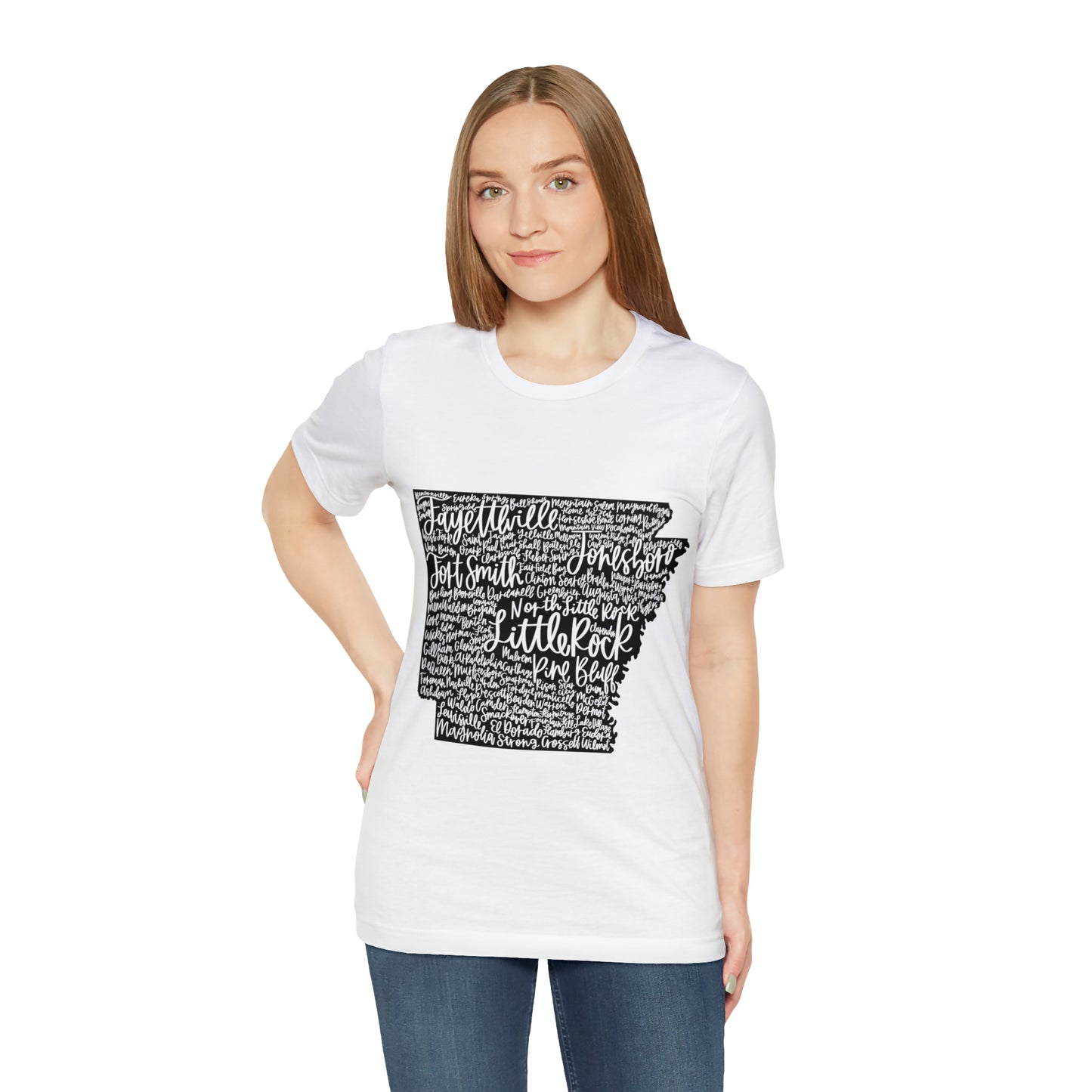Arkansas Unisex Jersey Short Sleeve Tee