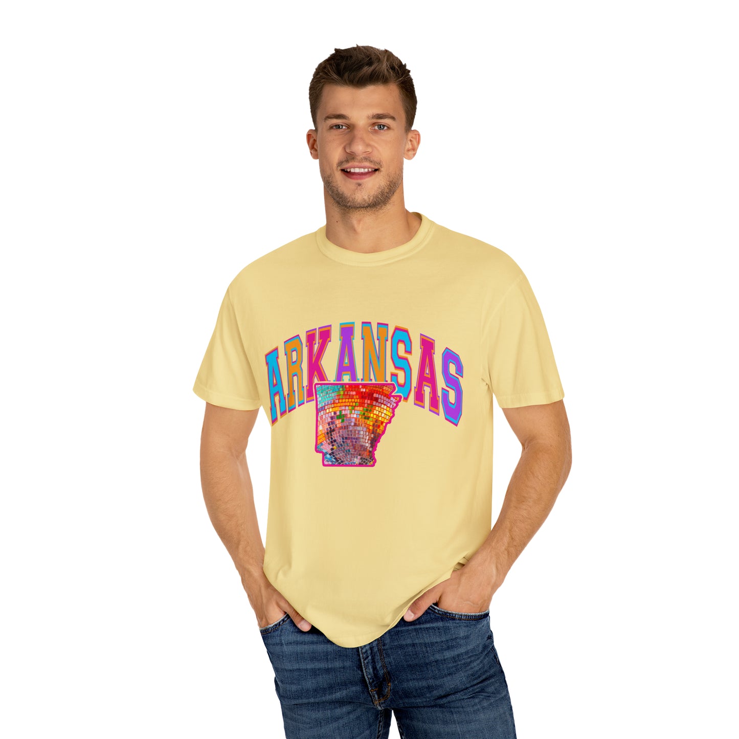 Arkansas Disco Garment-Dyed T-shirt