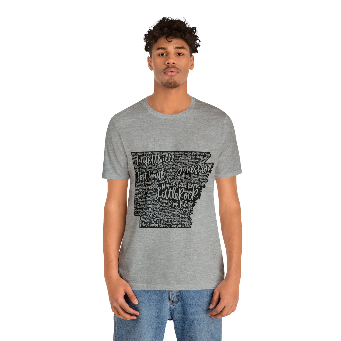 Arkansas Unisex Jersey Short Sleeve Tee