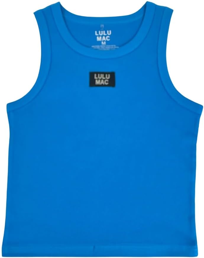 LULU MAC Solid Color OG Tank Top ogo- Adult
