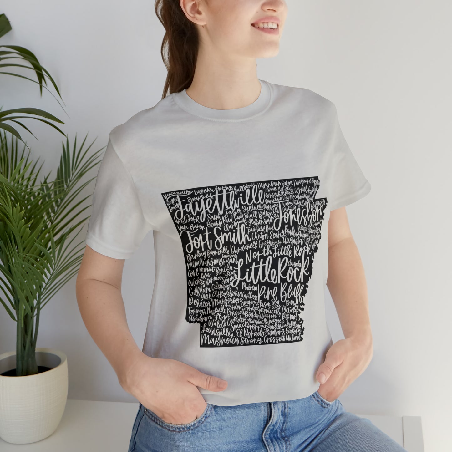 Arkansas Unisex Jersey Short Sleeve Tee