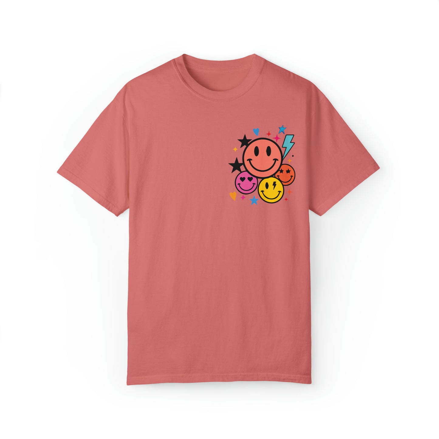Jesus Smiley Unisex Garment-Dyed T-shirt