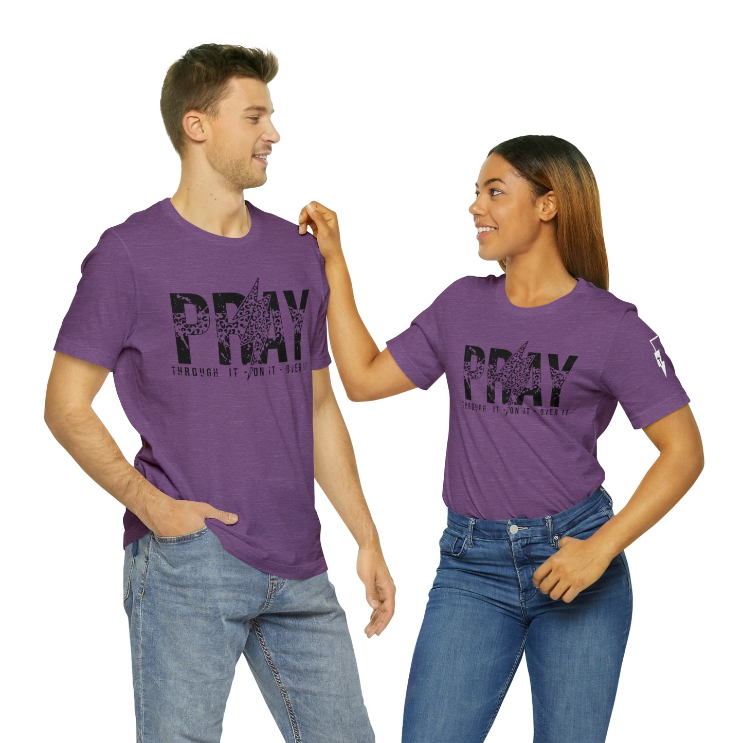 Pray Bolt Sleeve Tee