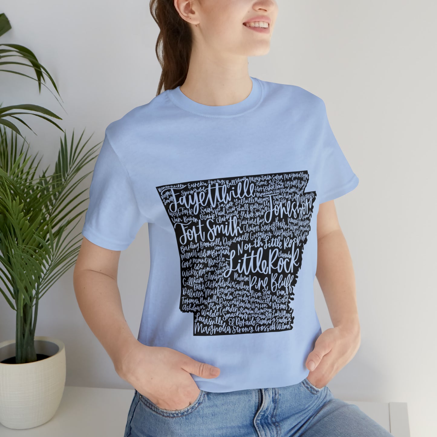 Arkansas Unisex Jersey Short Sleeve Tee