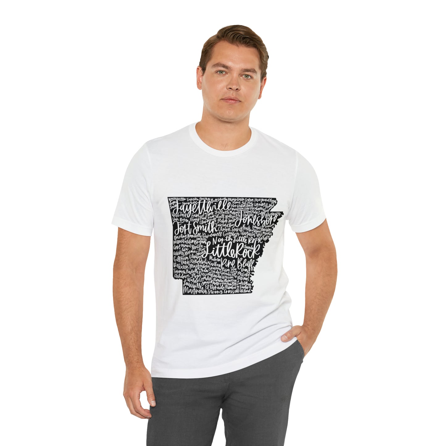 Arkansas Unisex Jersey Short Sleeve Tee