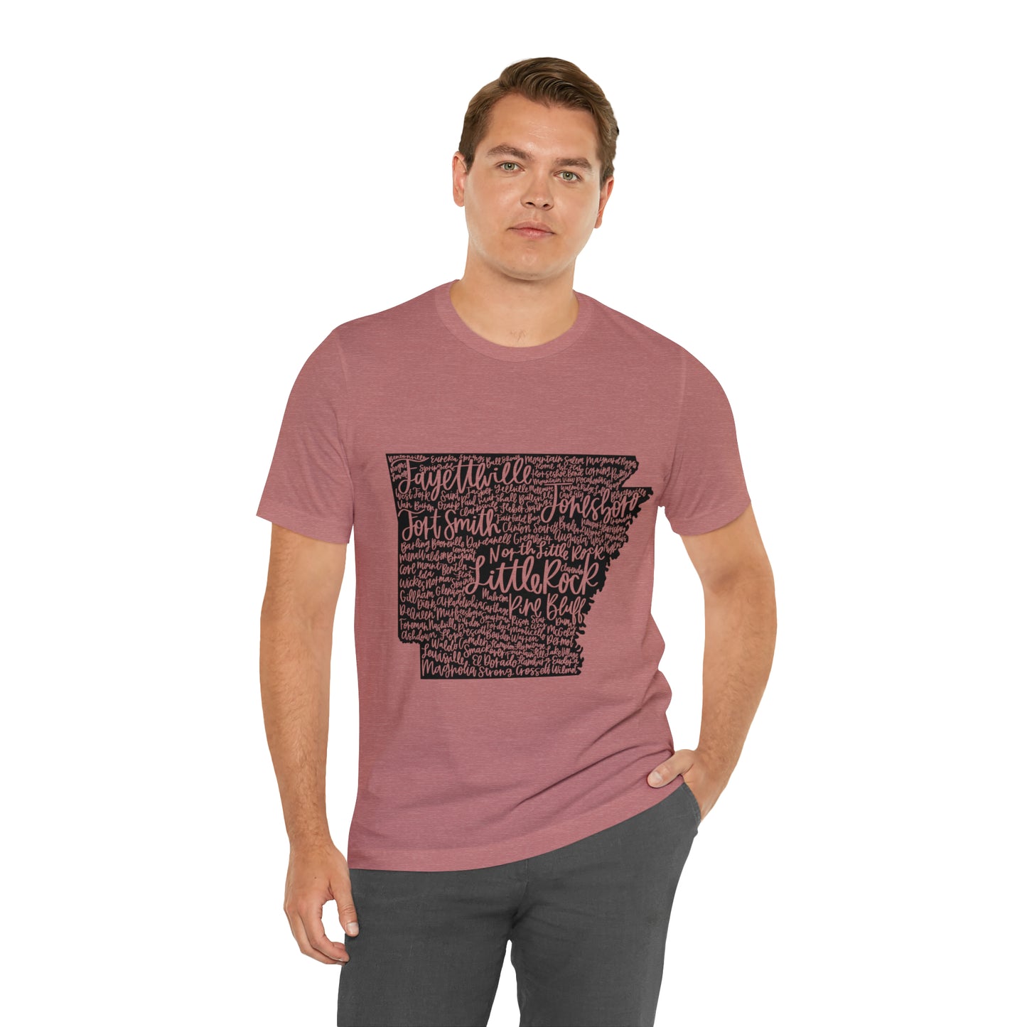 Arkansas Unisex Jersey Short Sleeve Tee