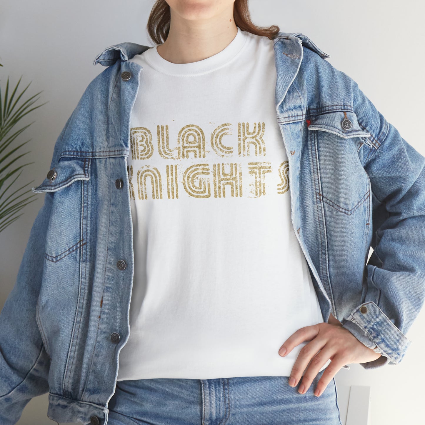 Black Knights Heavy Cotton Tee