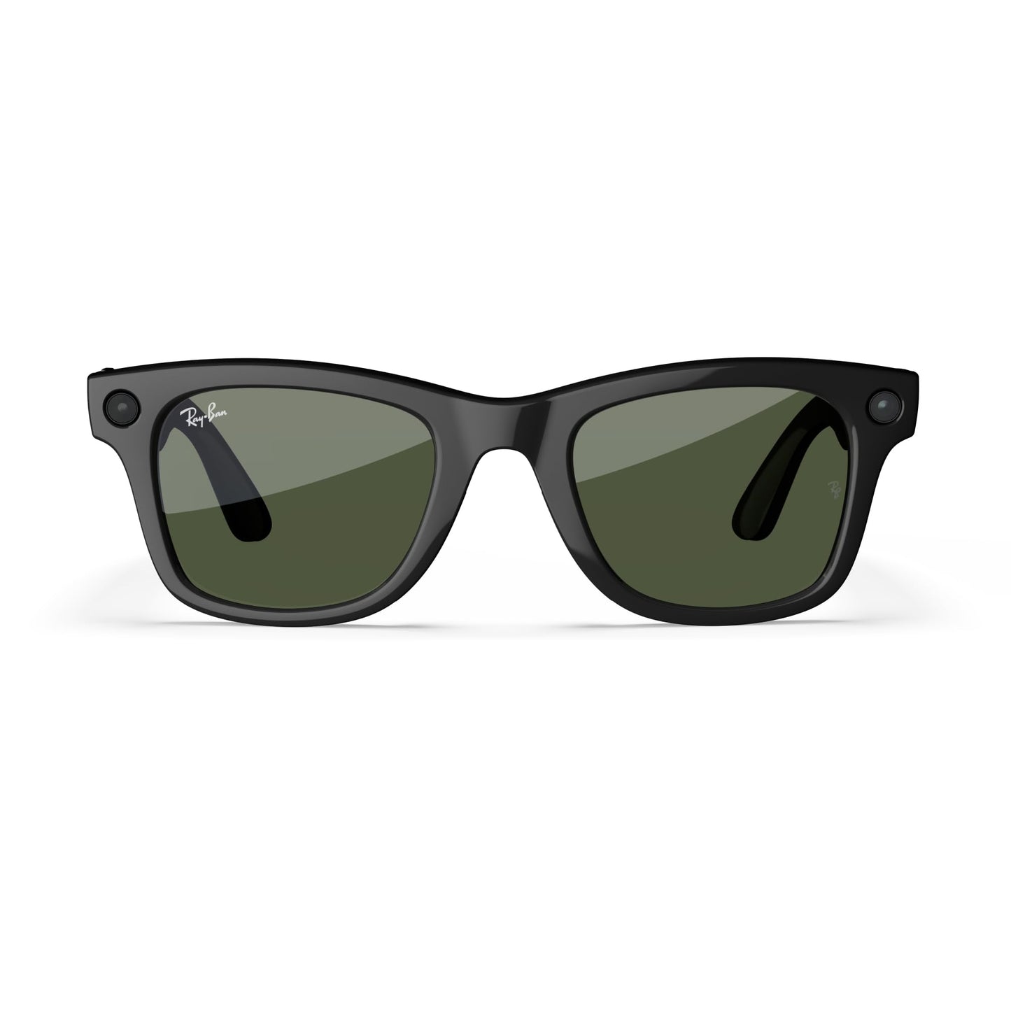 Ray-Ban Meta (Gen 1), Wayfarer, Matte Black | Smart AI Glasses for Men, Women — 12 MP Ultra-Wide Camera, Open-Ear Audio, Video Recording, Bluetooth — Polarized Gradient Graphite Lenses — Sunglasses