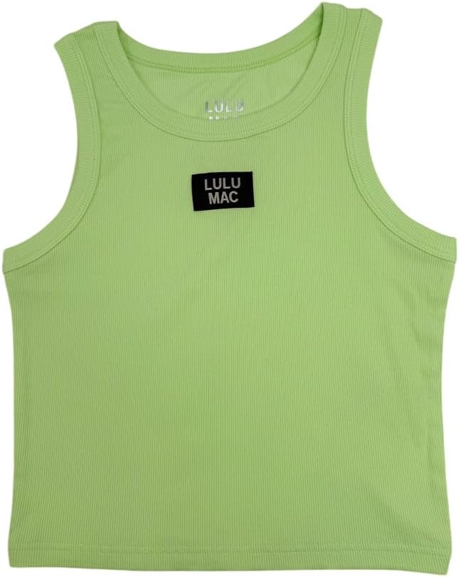 LULU MAC Solid Color OG Tank Top ogo- Adult