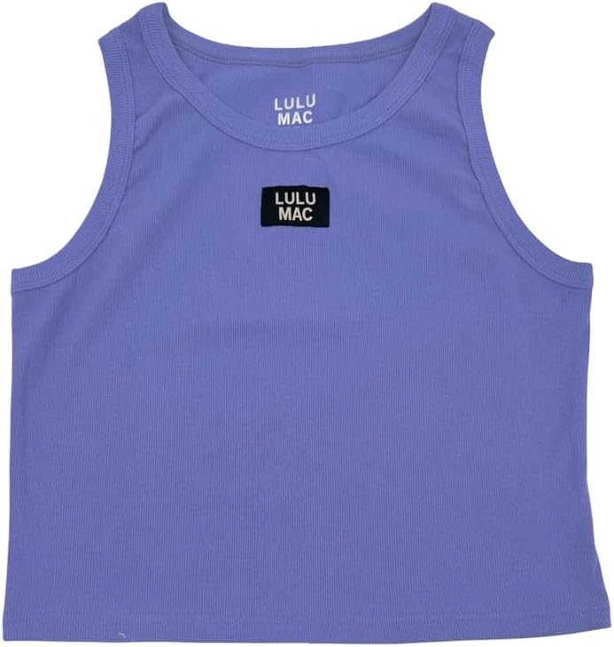 LULU MAC Solid Color OG Tank Top ogo- Adult