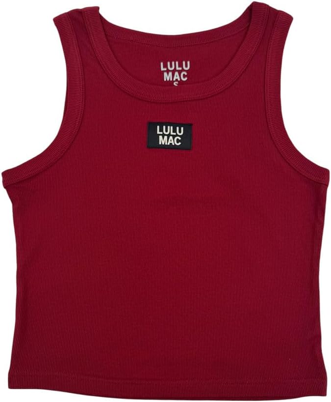 LULU MAC Solid Color OG Tank Top ogo- Adult