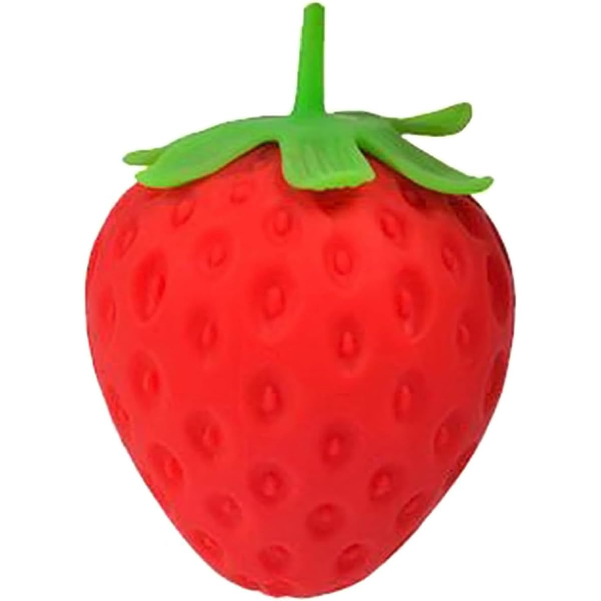 Strawberry Squishy, Strawberry Squishy Sensory Fidget Giant Jumbo Big Slow Rising Stress Ball Squeeze Toy Fruit Realistic for Relief, Adults Kids Gifts Party Favor (1pcs)