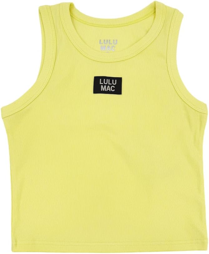 LULU MAC Solid Color OG Tank Top ogo- Adult