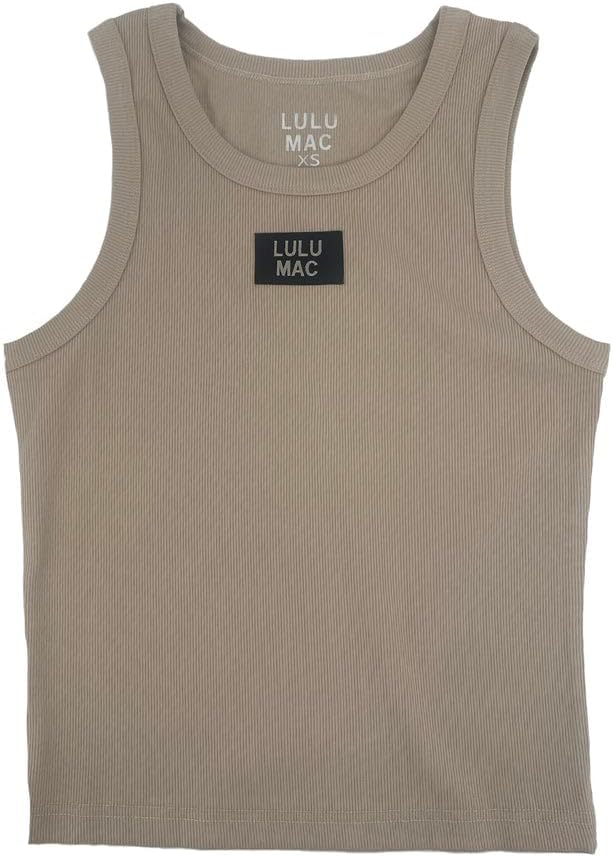 LULU MAC Solid Color OG Tank Top ogo- Adult