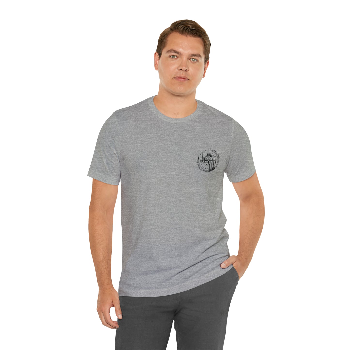 Let us thank Him for our food- Hunting Short Sleeve Tee