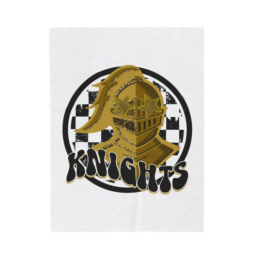 Knight Velveteen Plush Blanket