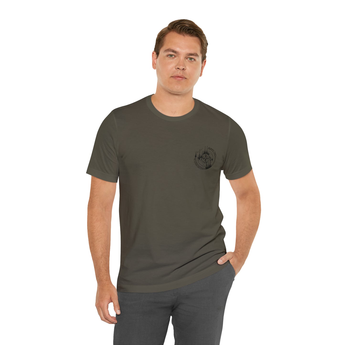 Let us thank Him for our food- Hunting Short Sleeve Tee