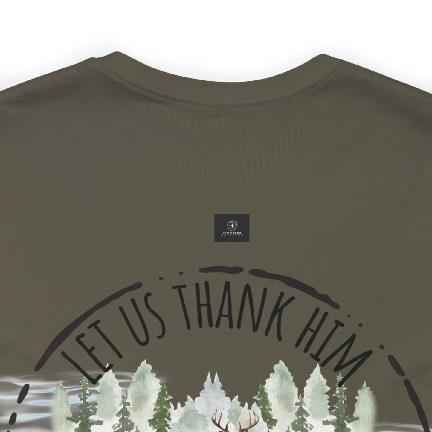 Let us thank Him for our food- Hunting Short Sleeve Tee